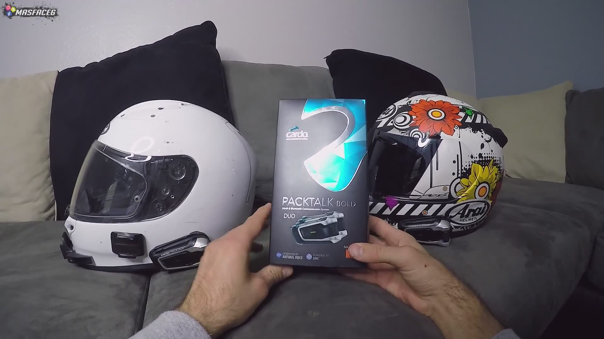 Cardo Packtalk bold unboxed and reviewed caught on camera during motorcycle adventure