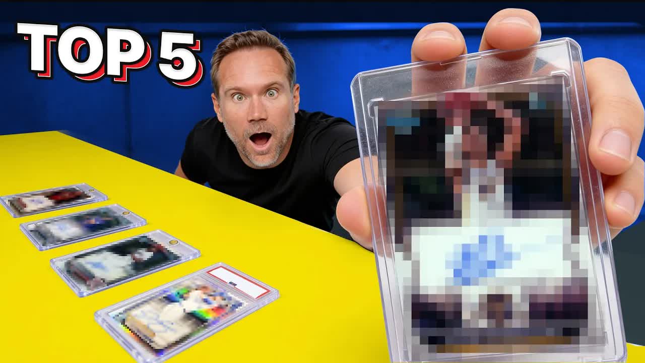 TOP 5 HOTTEST SPORTS CARDS!