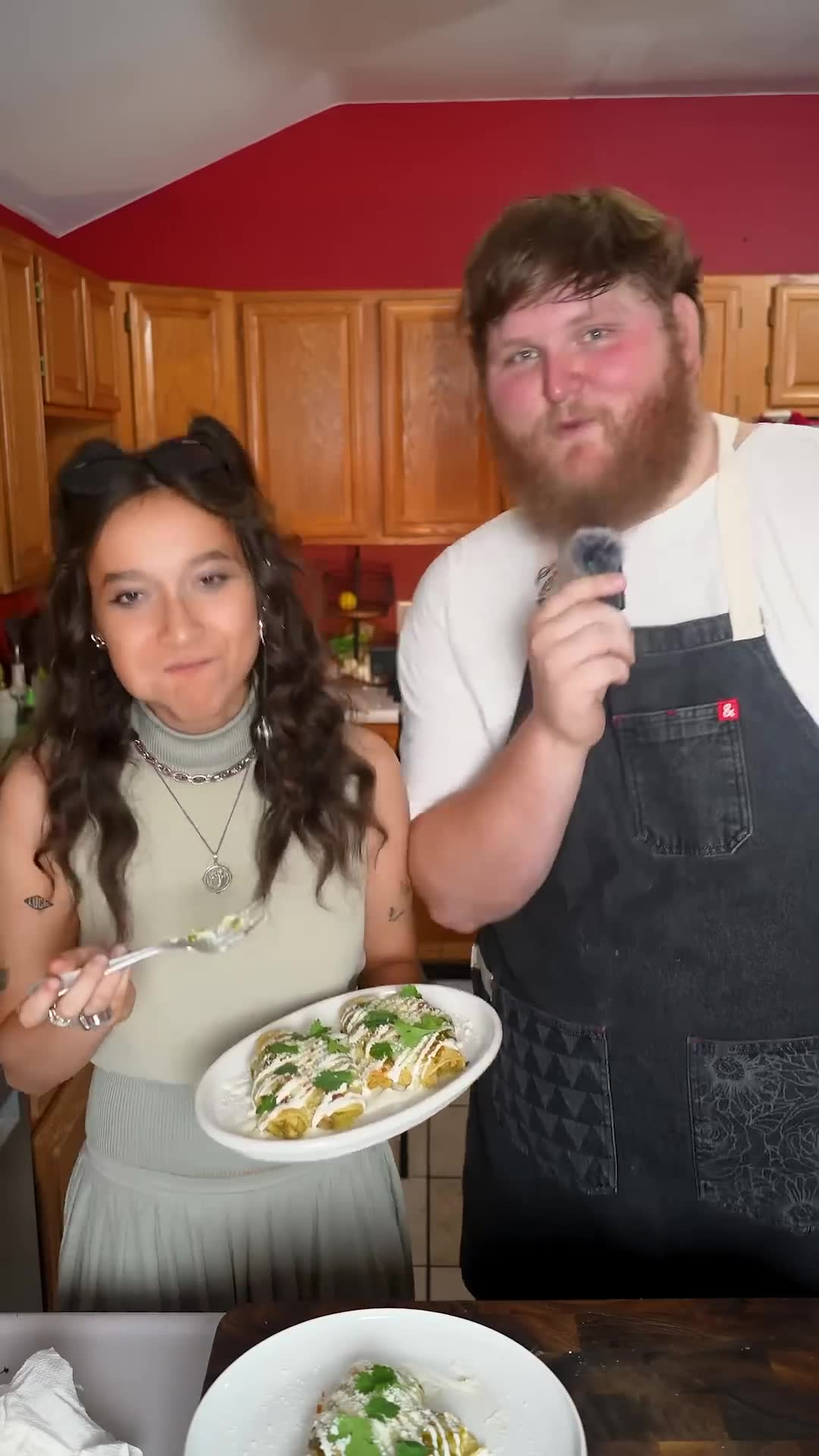 Enchiladas verdes recipe featuring tender chicken in tangy green sauce