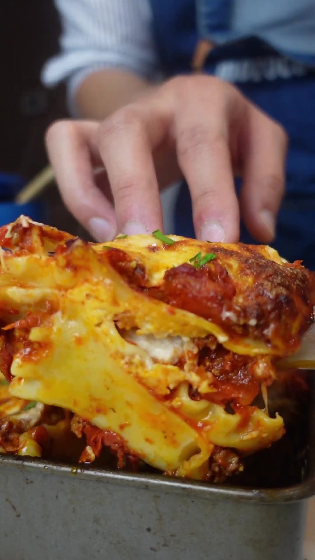 Impressive Valentine's lasagna recipe perfect for date night