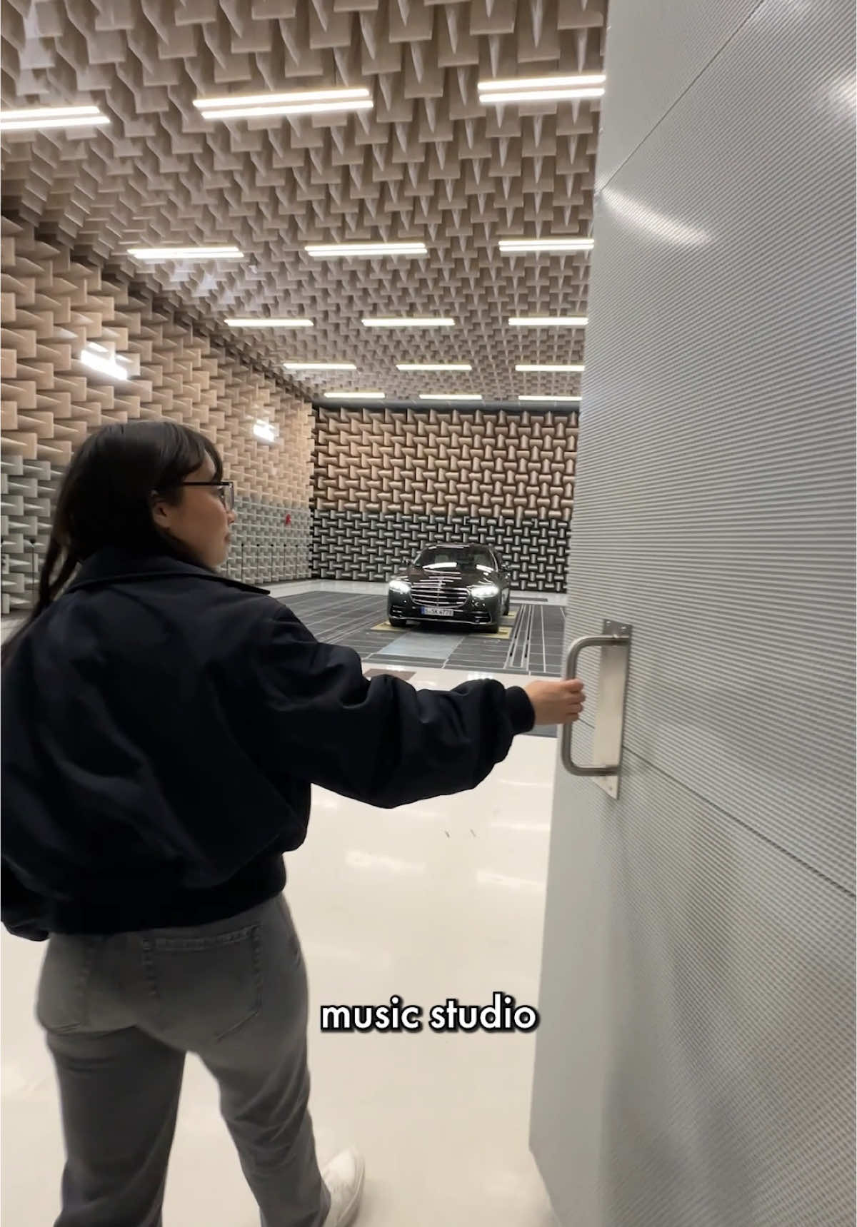 Touring Mercedes-Benz's secret acoustic testing facility in Sindelfingen