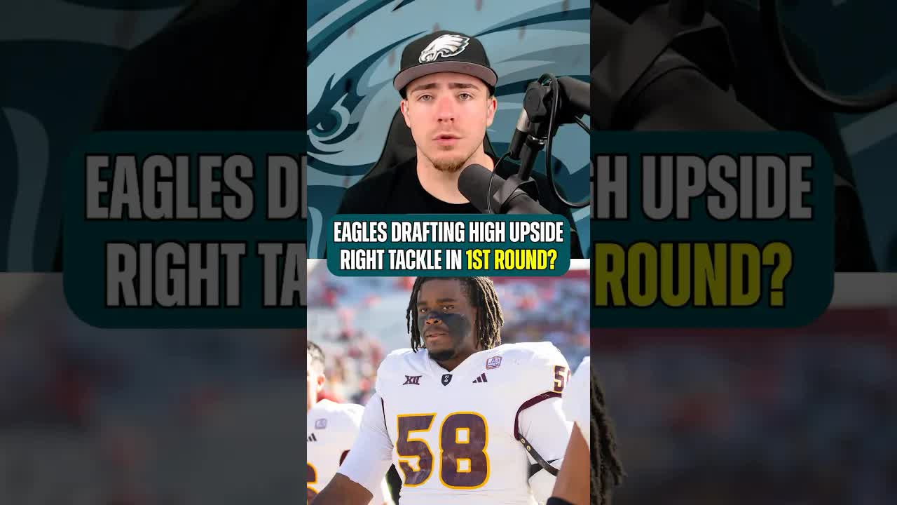 The #Eagles Could Get Their RT Of The Future In The 1st Round Of The NFL Draft #philadelphiaeagles episode artwork