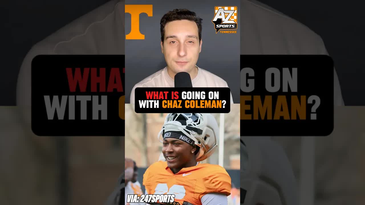 The biggest story from the #Vols Spring game was OFF the field 😬 #Tennessee #collegefootball #edit