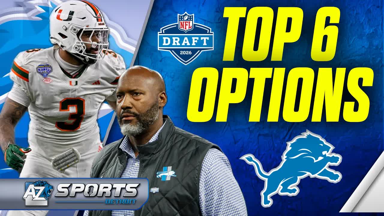 These 6 Draft Prospects Would Fit Perfectly with the Detroit Lions: 2026 NFL Draft