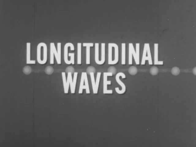 Progressive Waves: Transverse and Longitudinal (1953)