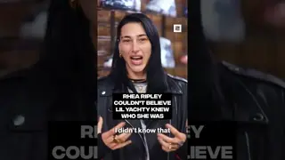 Rhea Ripley couldn't believe Lil Yachty knew who she was #SneakerShopping