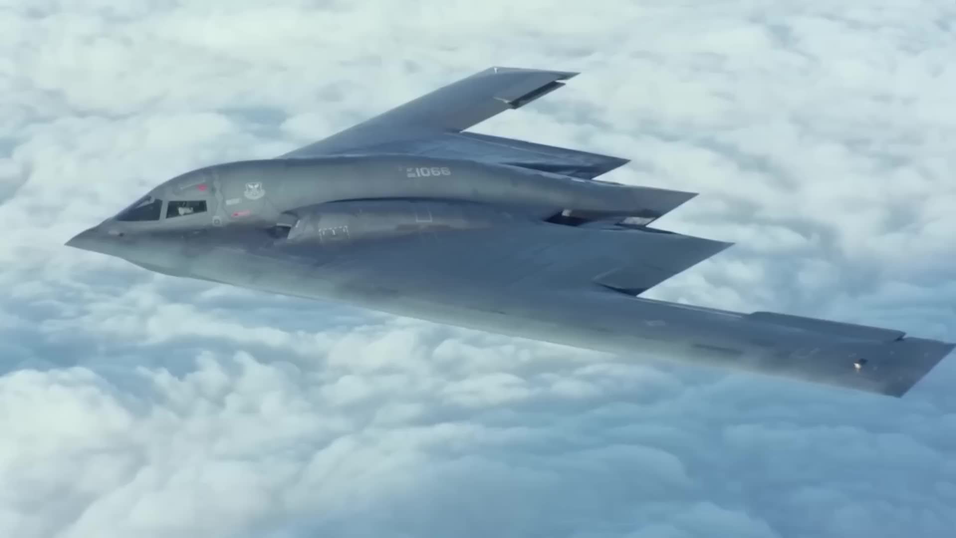 Stealth aircraft penetrates hostile airspace despite missile threat effectively
