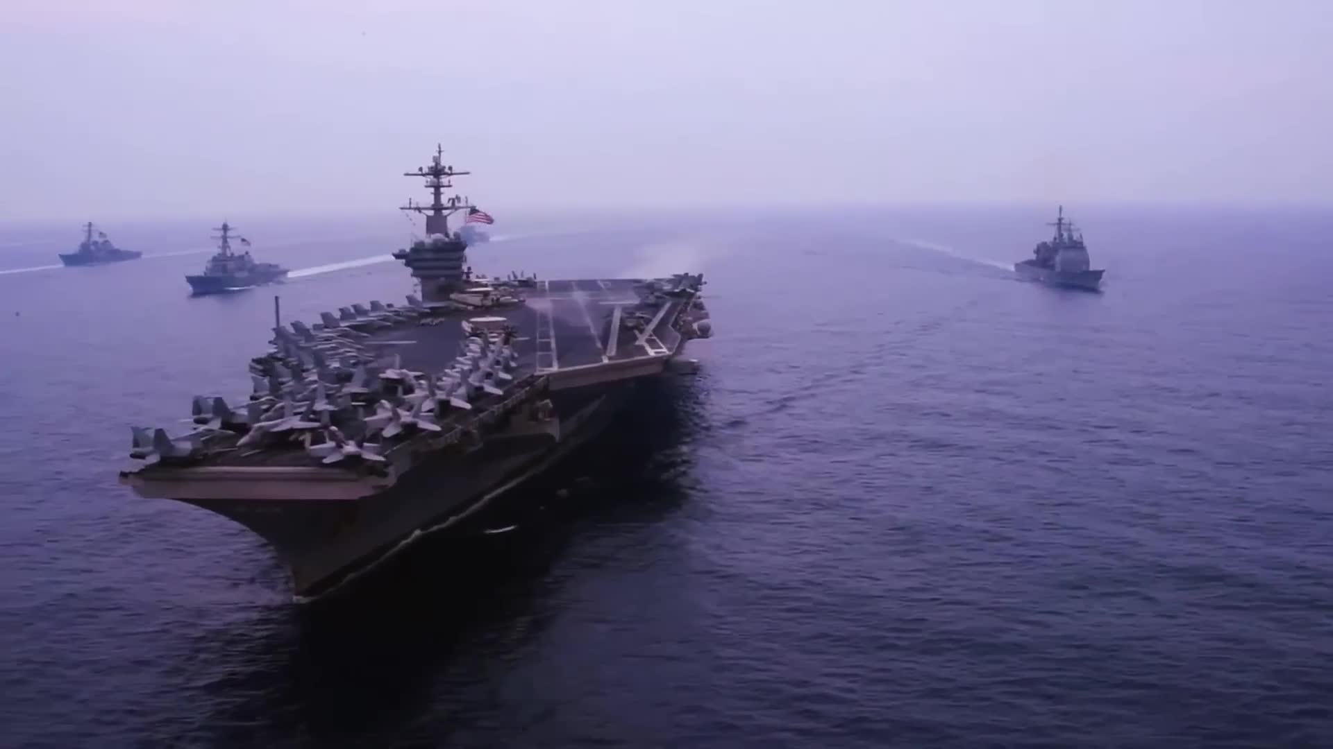 Carrier strike groups reposition for possible military operations against Iran