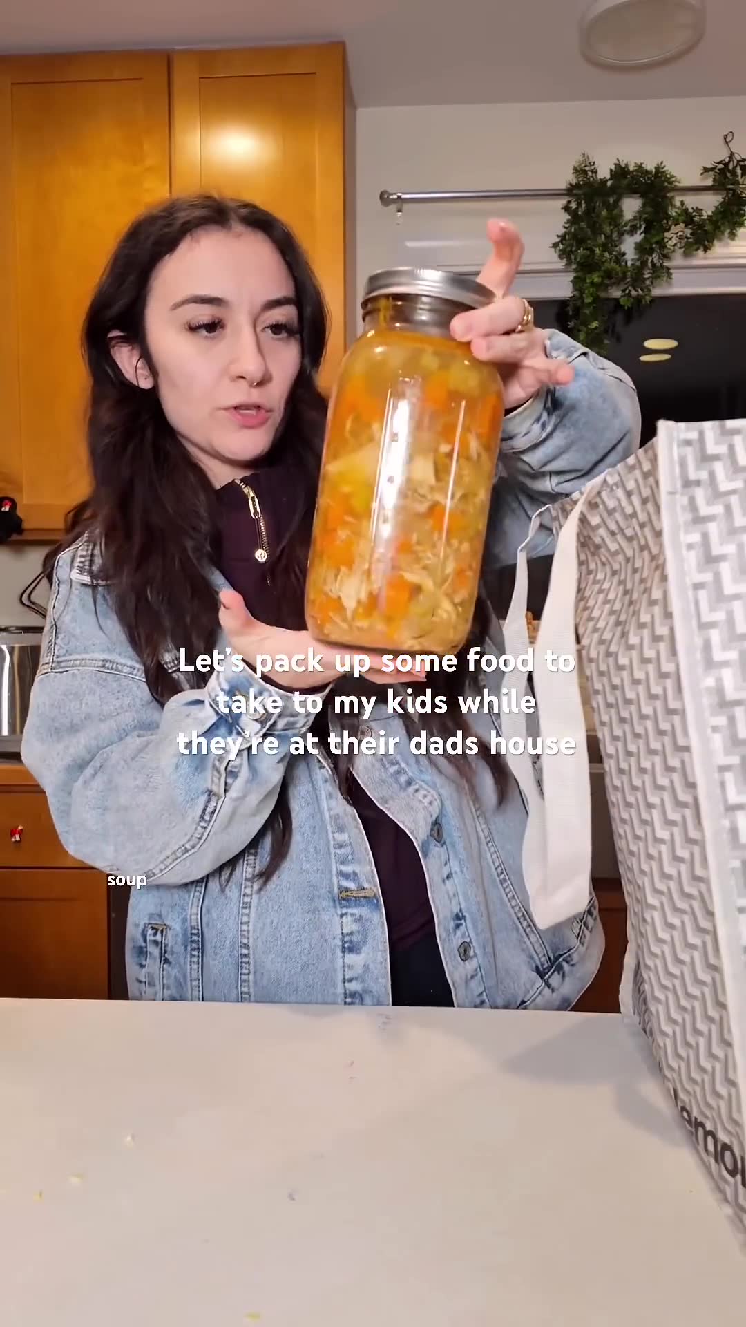Solo parenting reflected in meal preparation