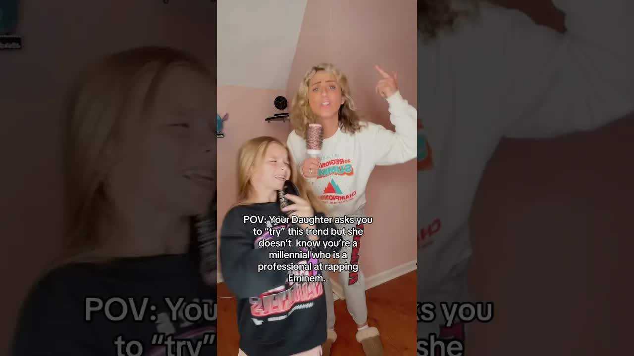 She didn’t know I knew ALL the words! 🤣🤣 #trend #millenials #comedy