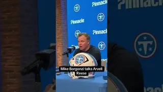 “He’s one of the most explosive players I’ve ever seen.” #tennesseetitans #arvellreese #ohiostate