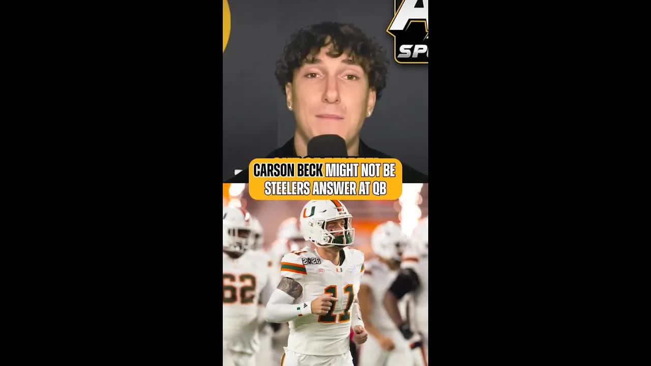 #Steelers should be cautious on Carson Beck despite the traits in the #NFLDraft #NFL