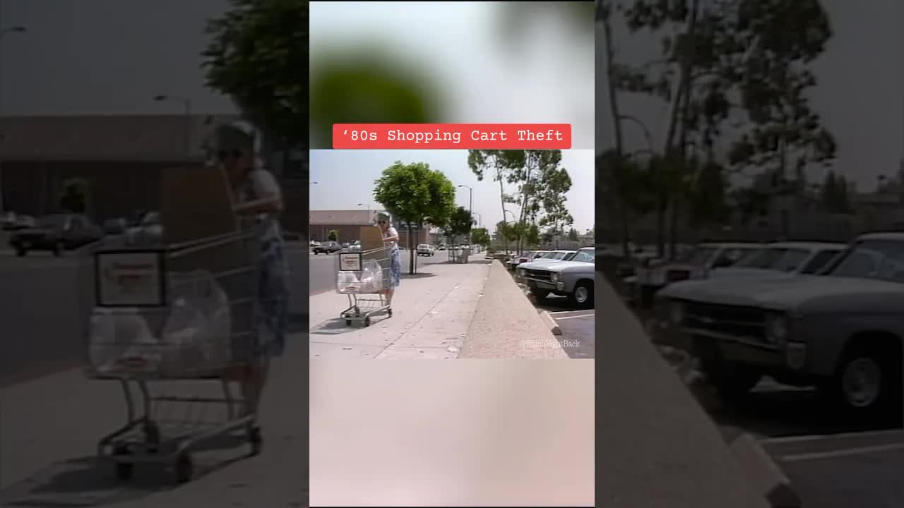 ‘80s Shopping Cart Theft