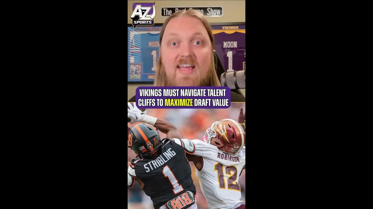 #Vikings must navigate talent cliffs and play the board wisely in the #NFLDraft #Skol