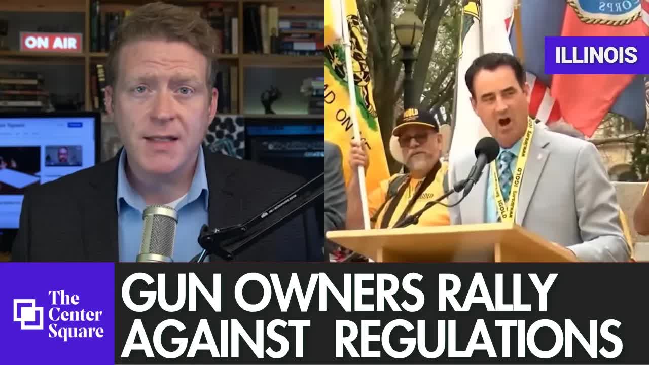 Gun Owners Rally at Illinois Statehouse Against More Gun Regulations