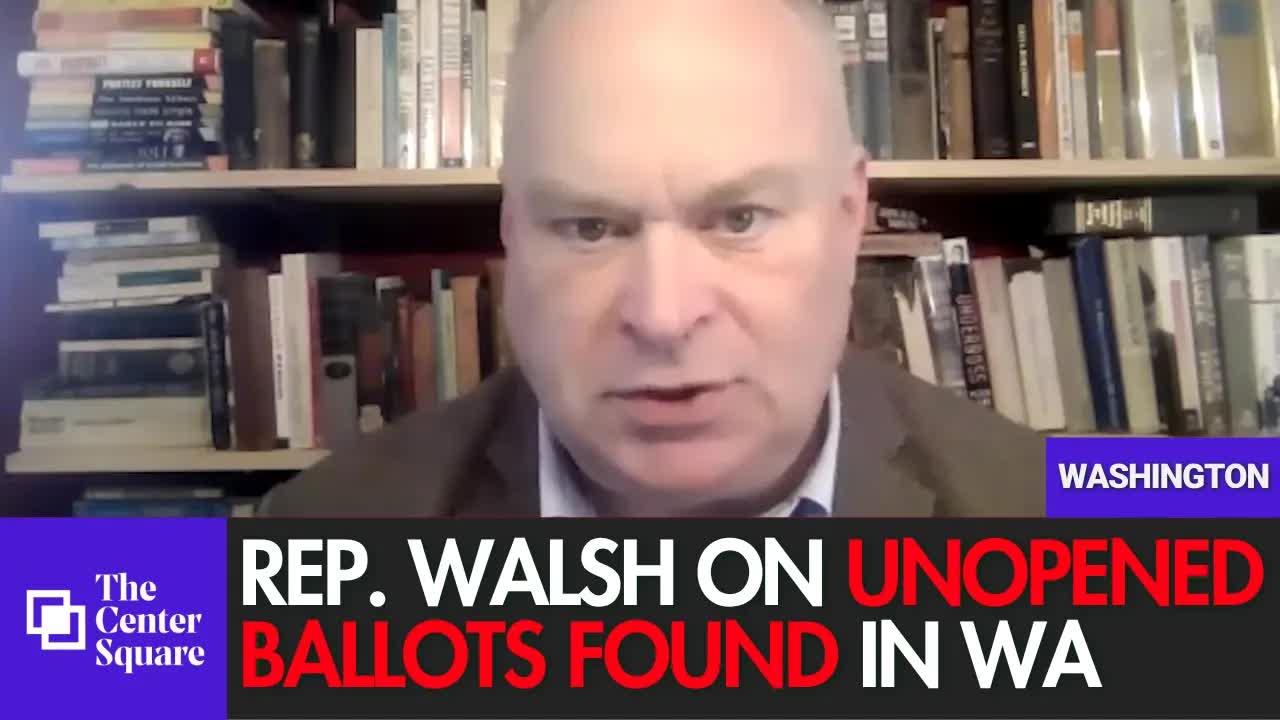 Rep. Walsh Shares Account of Unopened Ballots Found by Private Citizen