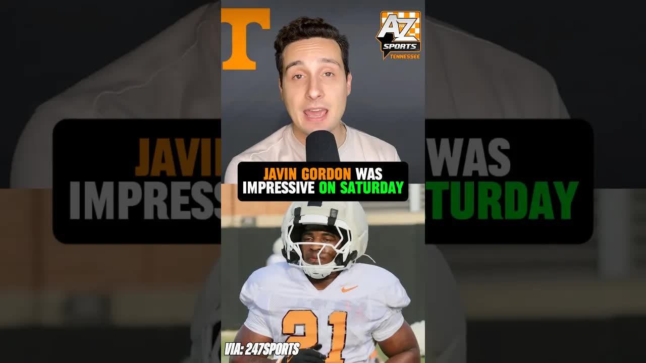 Gordon could be a KEY addition to the #Vols RB room 🔥 #TennesseeVols #collegefootball #football