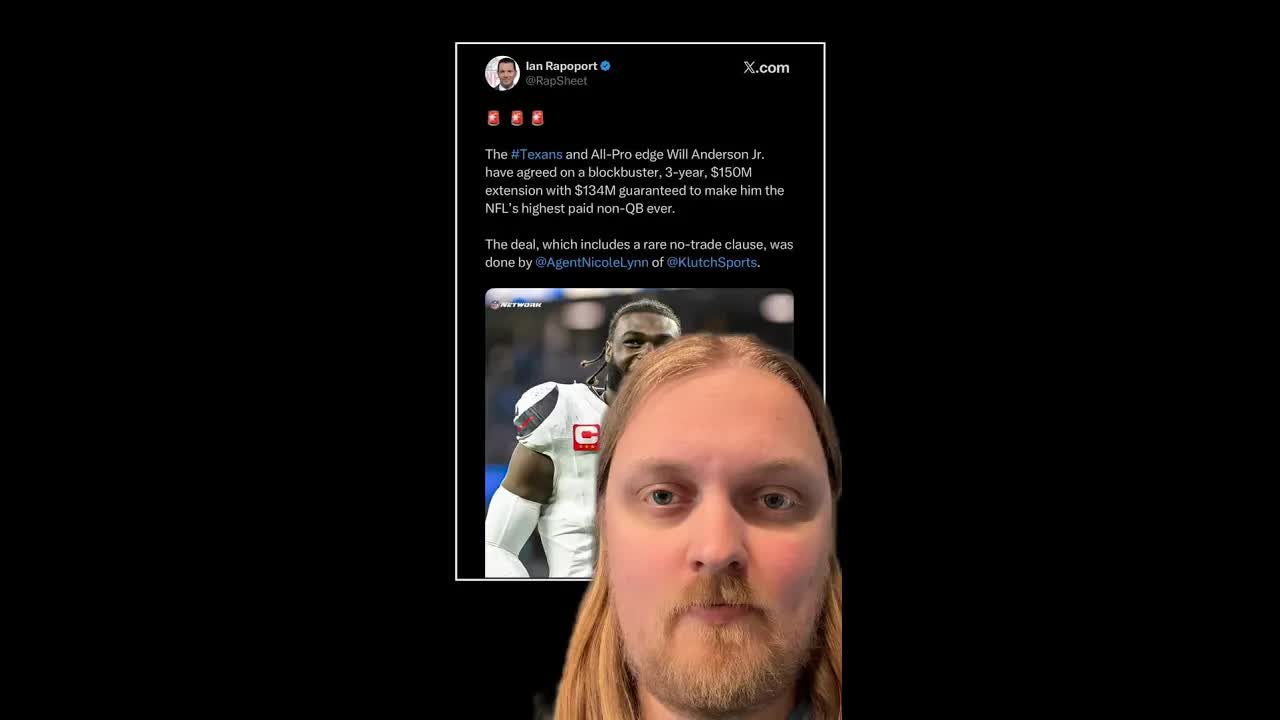 Will Anderson Jr.’s contract extension helps out Greenard in a big way. Here’s why #minnesotavikings