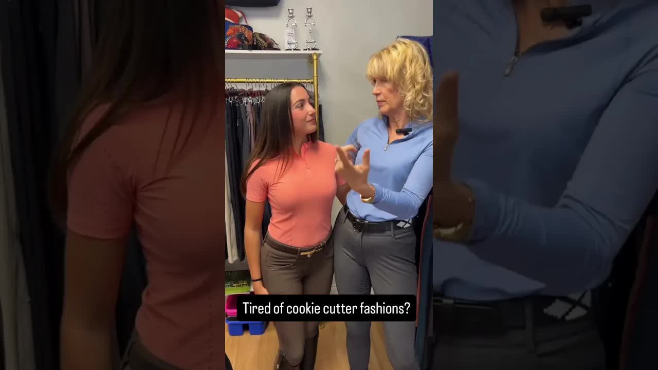 Say NO 🚫🙅🏼‍♀️ to cookie cutter, repetitive equestrian fashions!