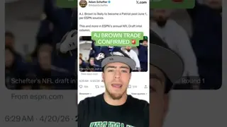 Eagles TRADING AJ Brown To Patriots CONFIRMED! 🚨🔥 #Eagles #philadelphiaeagles #NFL