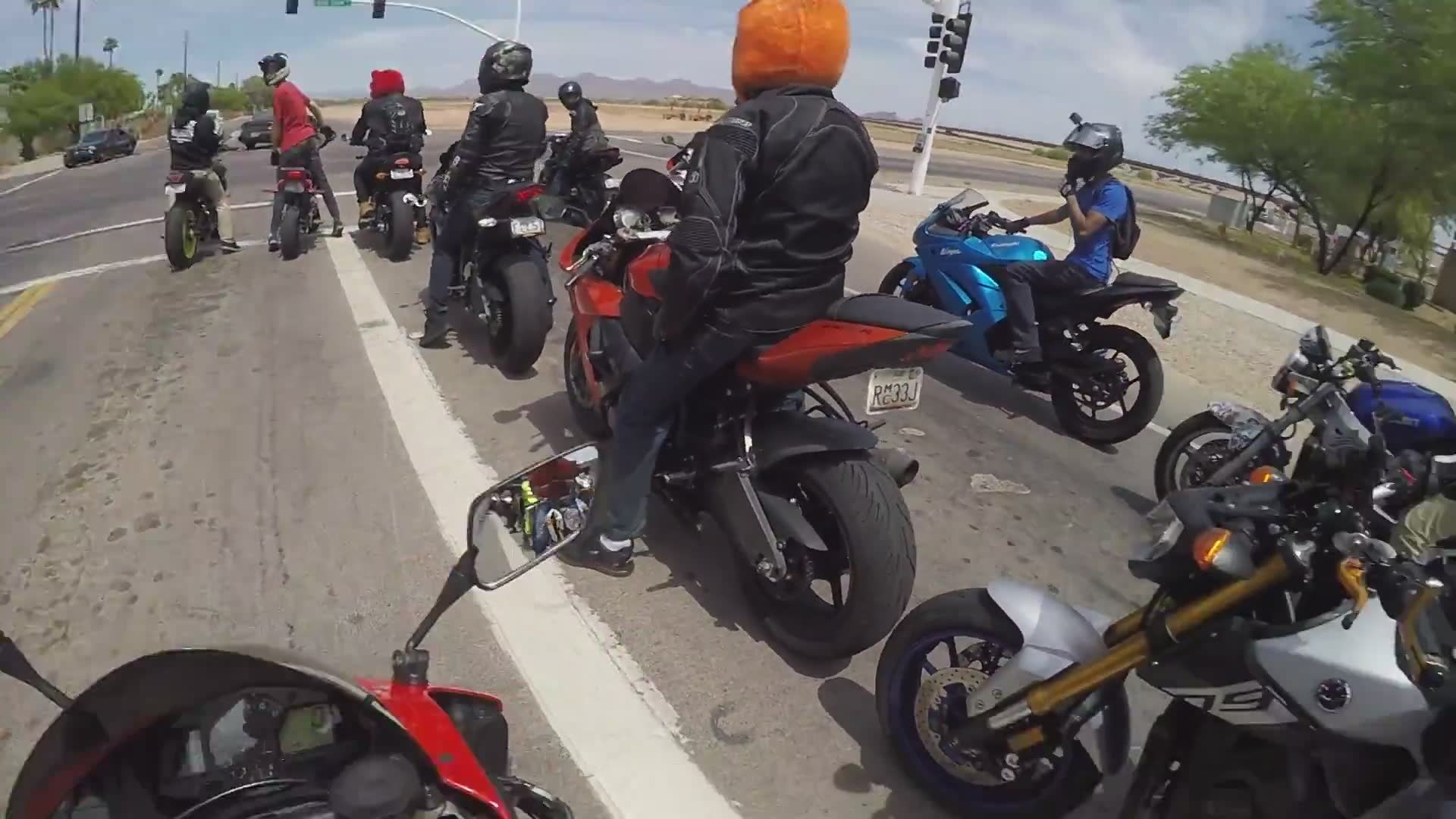 Berad Arizona meetup draws crowd caught on camera during motorcycle adventure