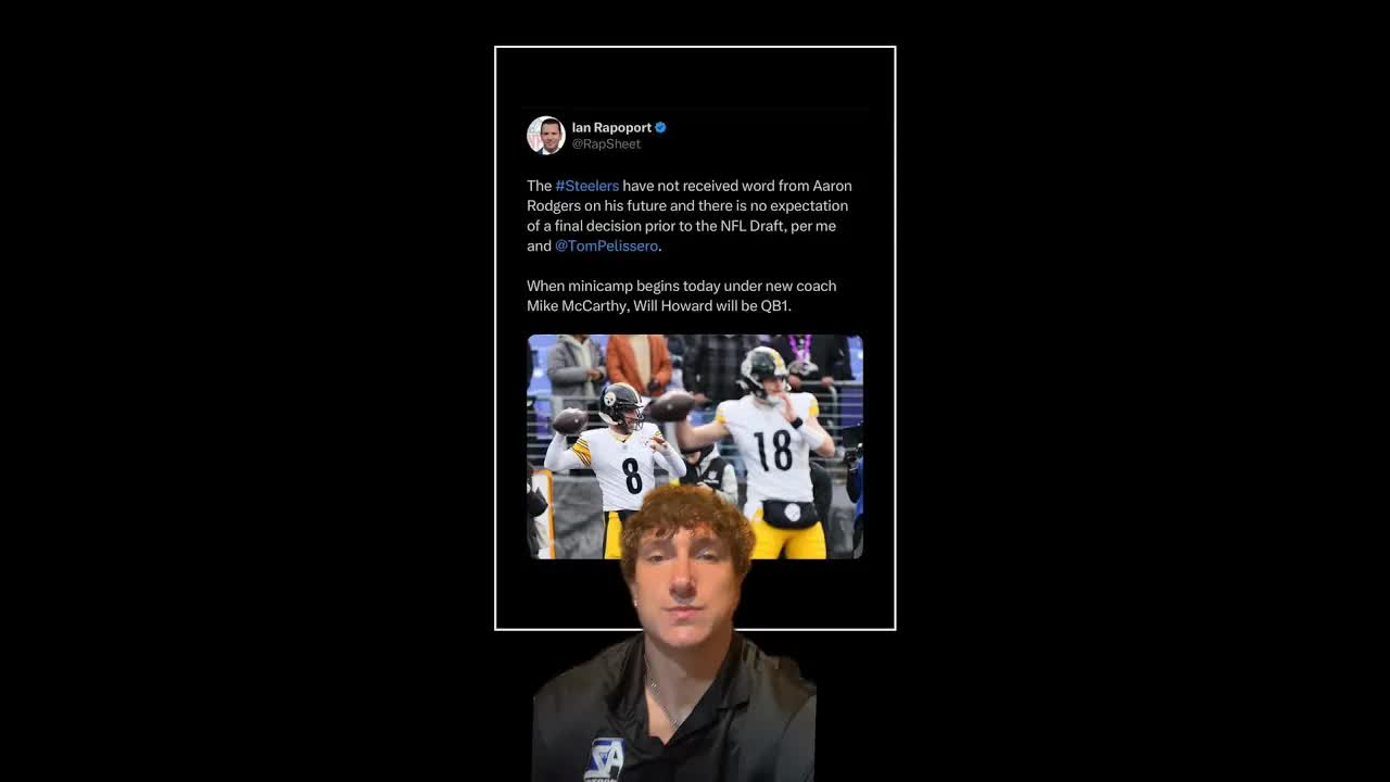 The #Steelers have a new QB1 and his name is Will Howard! #nfldraft episode artwork
