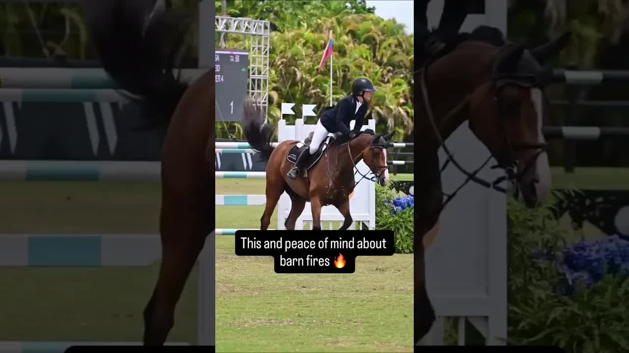 FireHorse Crossover 4 🔥🐎 & USA’s Chloe Reid wrapping up a banner week on the grass in the Grand Prix