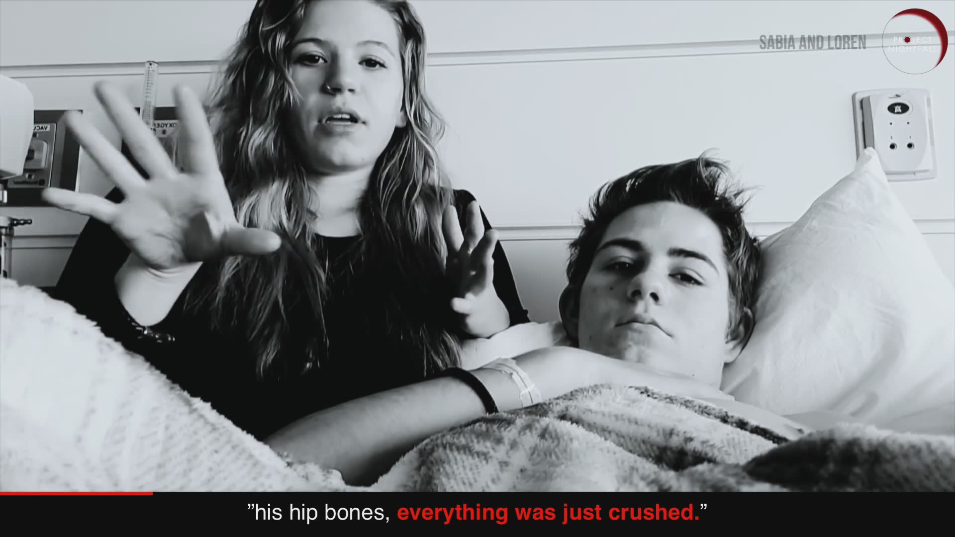 Boyfriend lost half of his body, so now she does this examined in detailed investigation