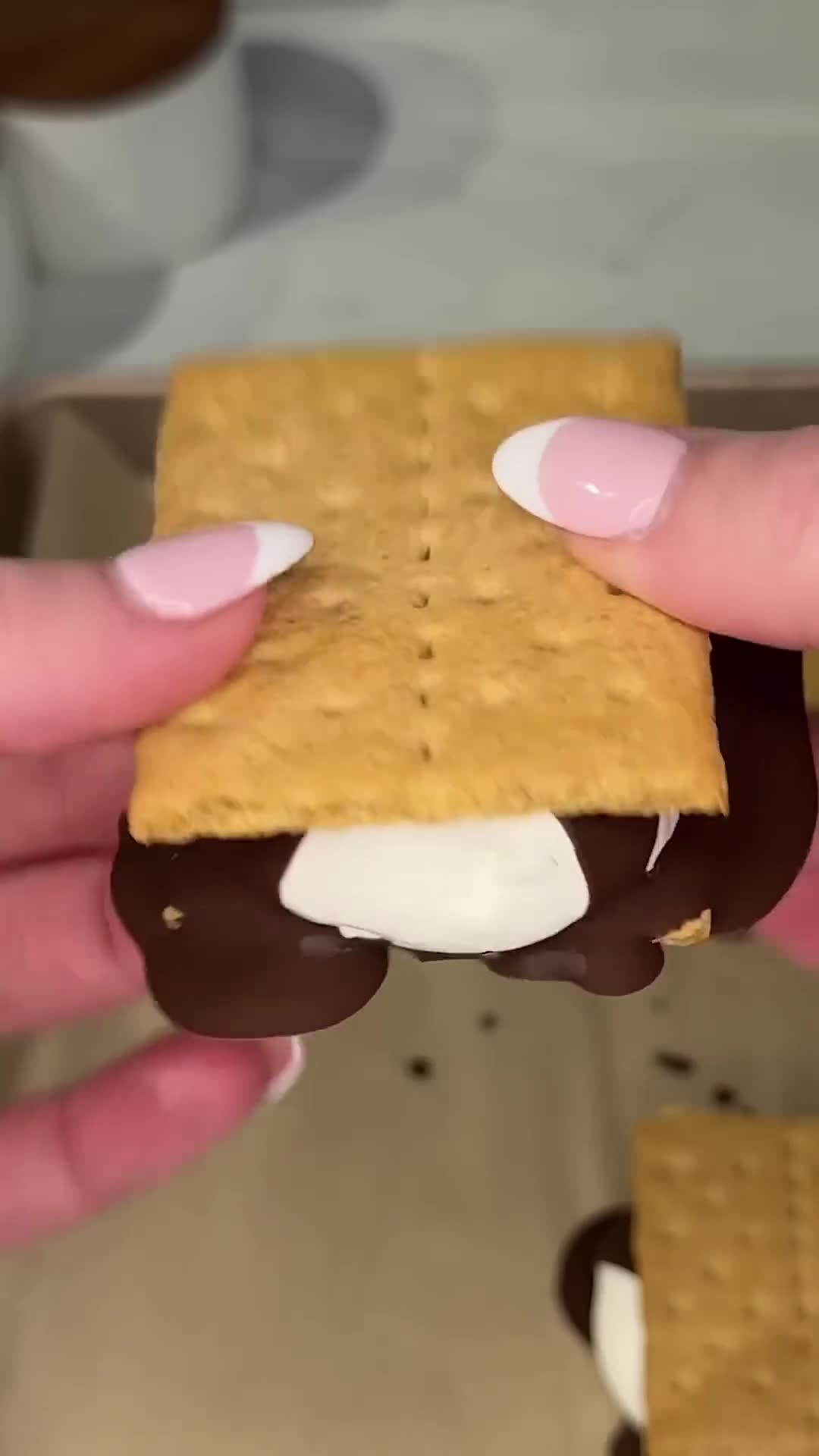 Cold weather adaptation of s'mores preserves beloved flavor combination