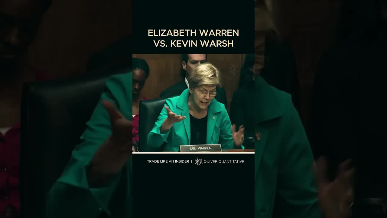 Senator Elizabeth Warren vs. Fed Chair Nominee Kevin Warsh
