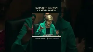 Senator Elizabeth Warren vs. Fed Chair Nominee Kevin Warsh