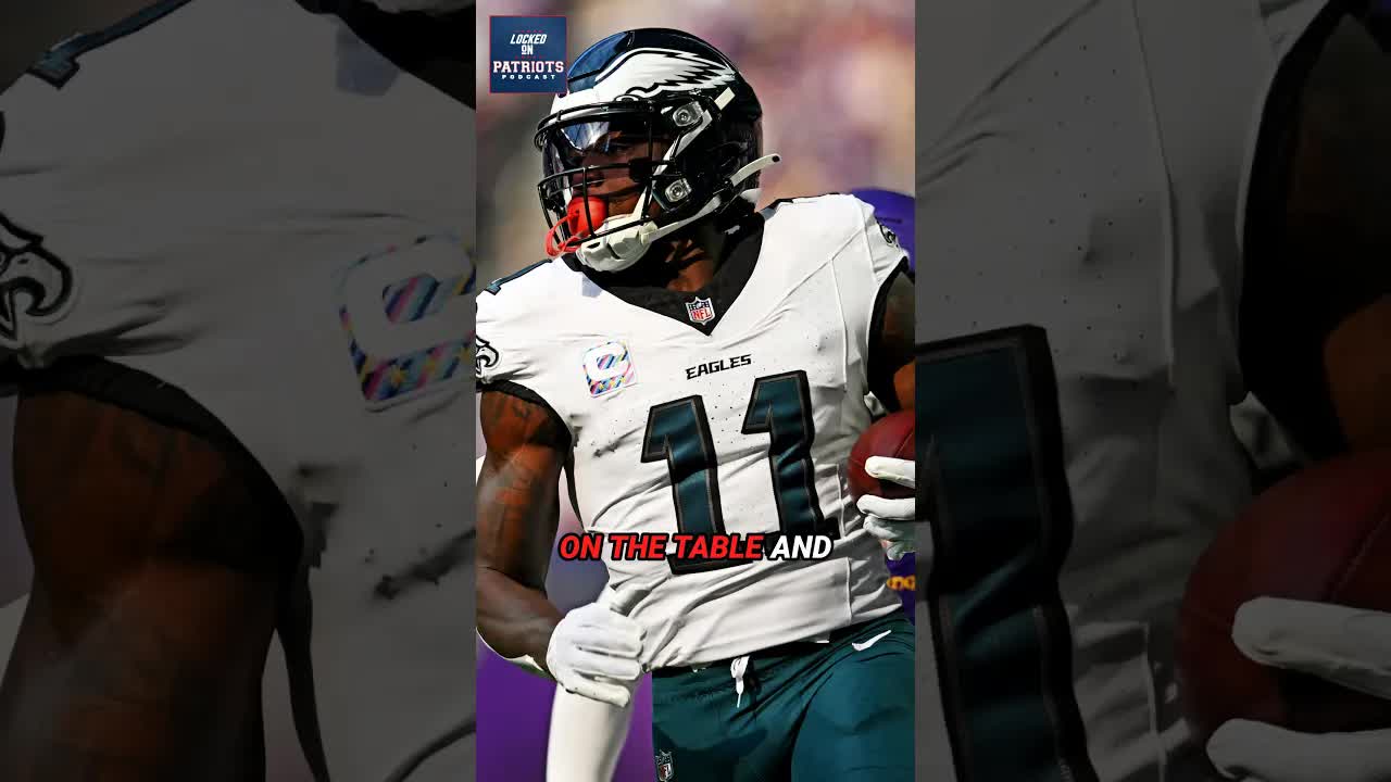 New England Might Be CLOSING IN on AJ Brown 🧨  #ajbrown #patriots #nfl
