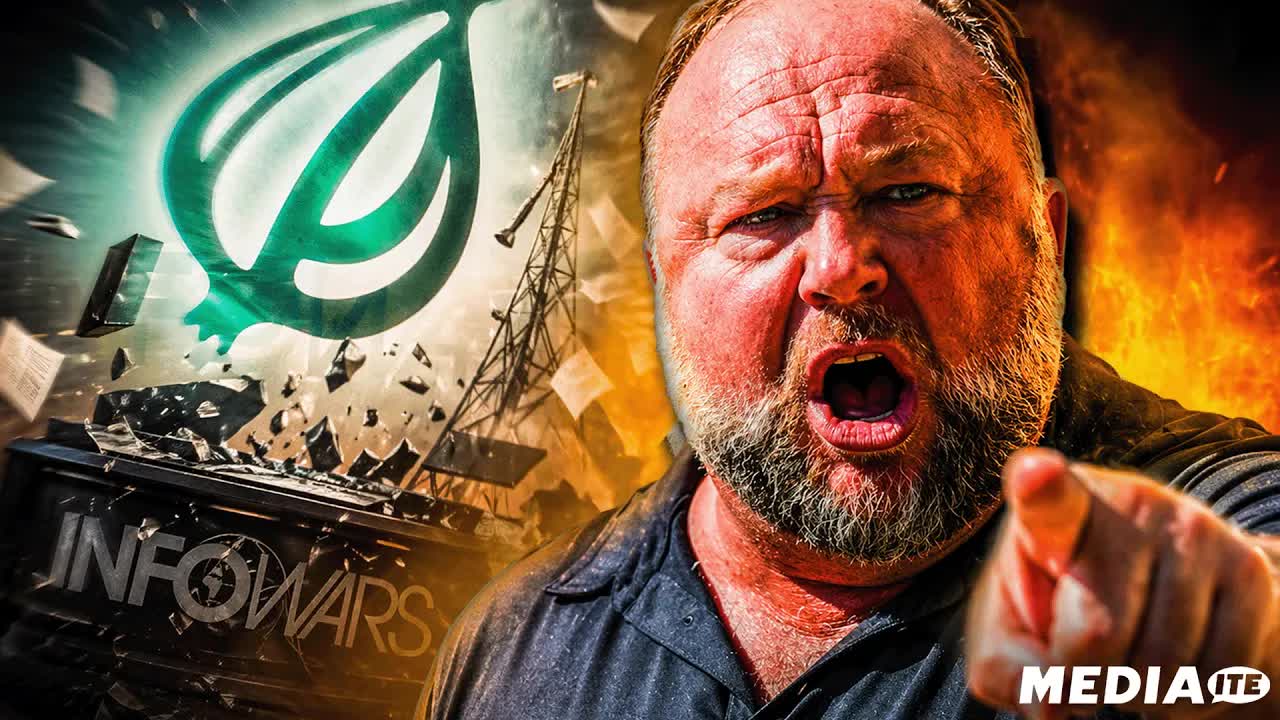 Alex Jones MELTDOWN as The Onion Takes Over Infowars
