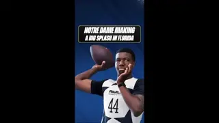 The #Irish look to make a splash in the state of Florida by closing in on QB recruit Champ Monds