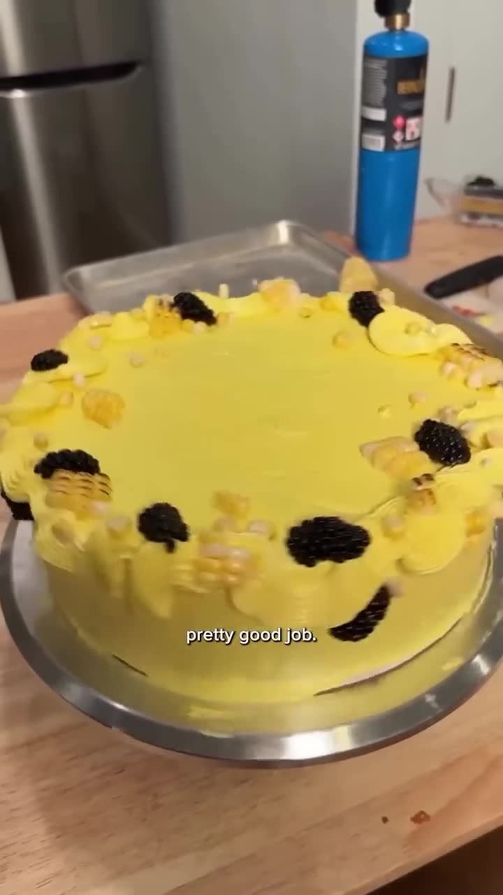 Speed challenge creating corn cake in under three hours