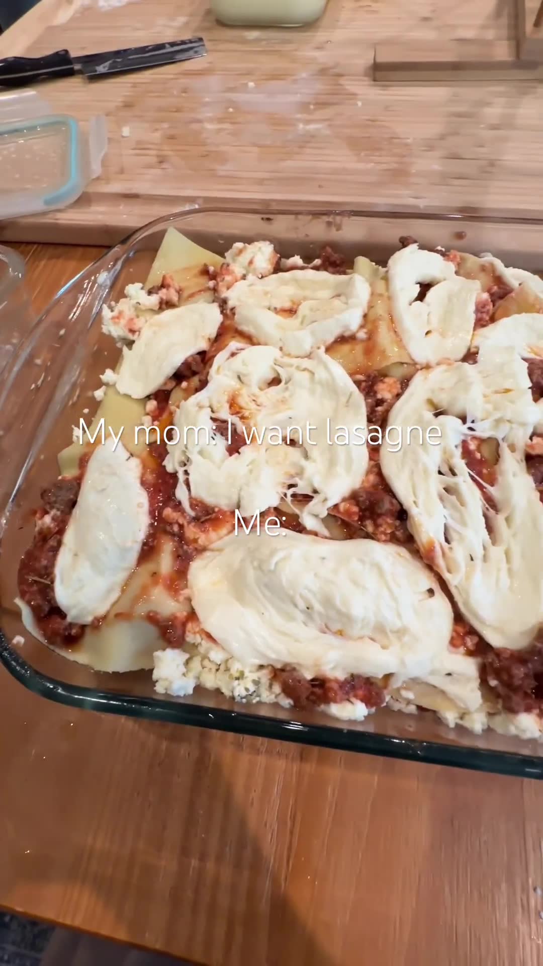 Homemade comfort food made with maternal devotion