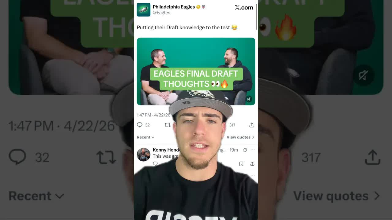 The Eagles Might SHOCK Everyone On Draft Night #Eagles #PhiladelphiaEagles #NFL #NFLDraft episode artwork