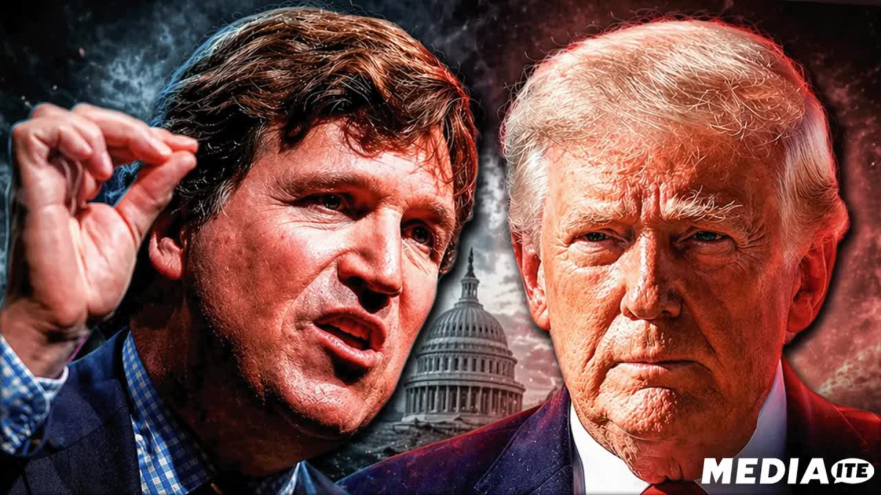 Tucker Carlson Says Trump Is Being BLACKMAILED