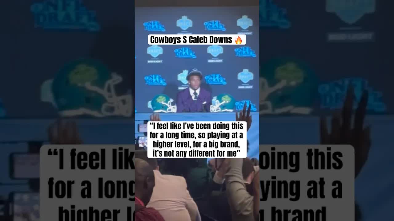 New #Cowboys S Caleb Downs is ready to work in Dallas! #dallascowboys #nfldraft episode artwork