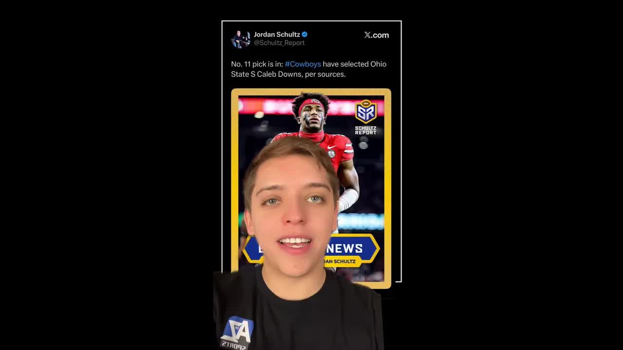 The #Cowboys got Caleb Downs! episode artwork