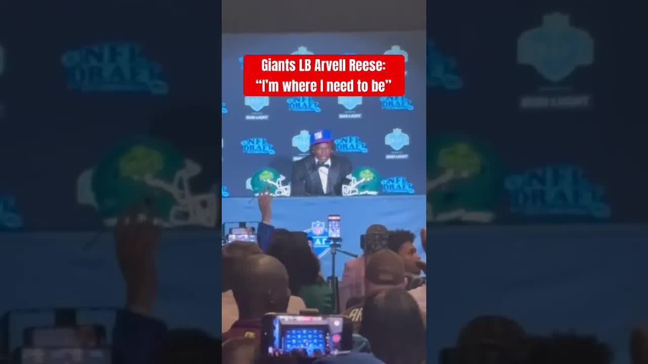 #Giants LB Arvell Reese credits Ted Ginn for changing his life and helping get him where he is #nfl episode artwork