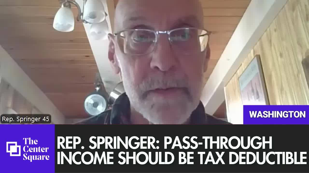 Rep. Springer: Pass-Through Income Should Be Deductible as a Business Expense