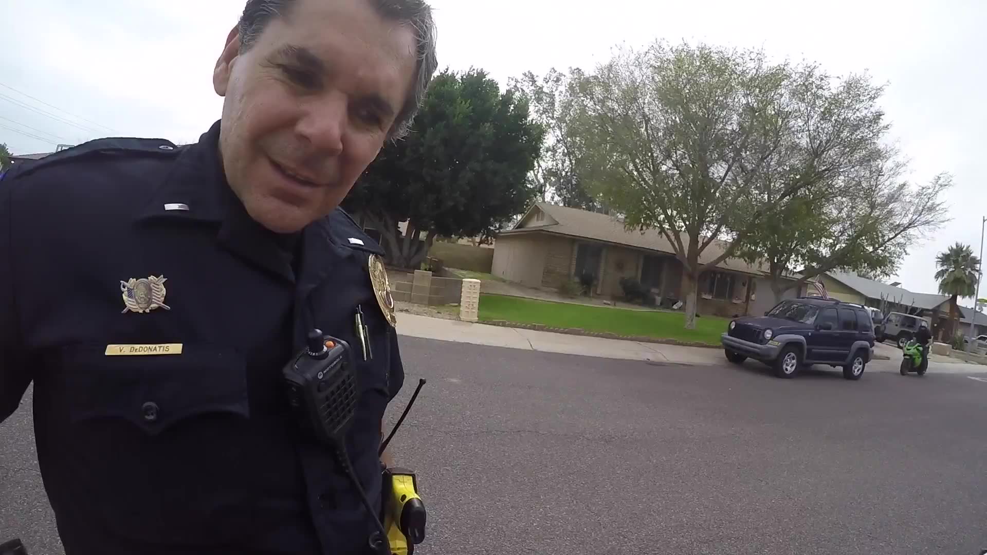Top biker and police interactions showcase dramatic encounters caught on camera during motorcycle adventure