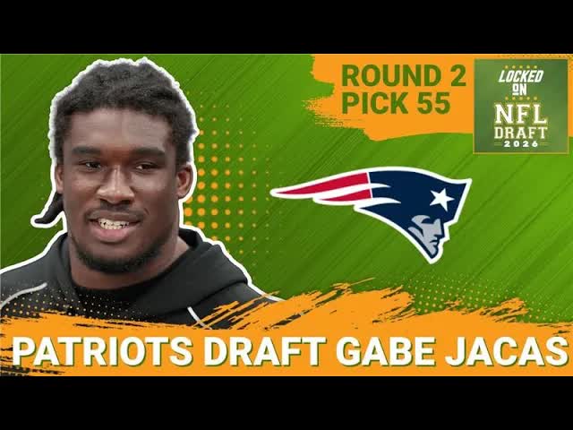 BREAKING: New England Patriots Select Gabe Jacas 55th Overall | Pats ADD To Their Defensive Front