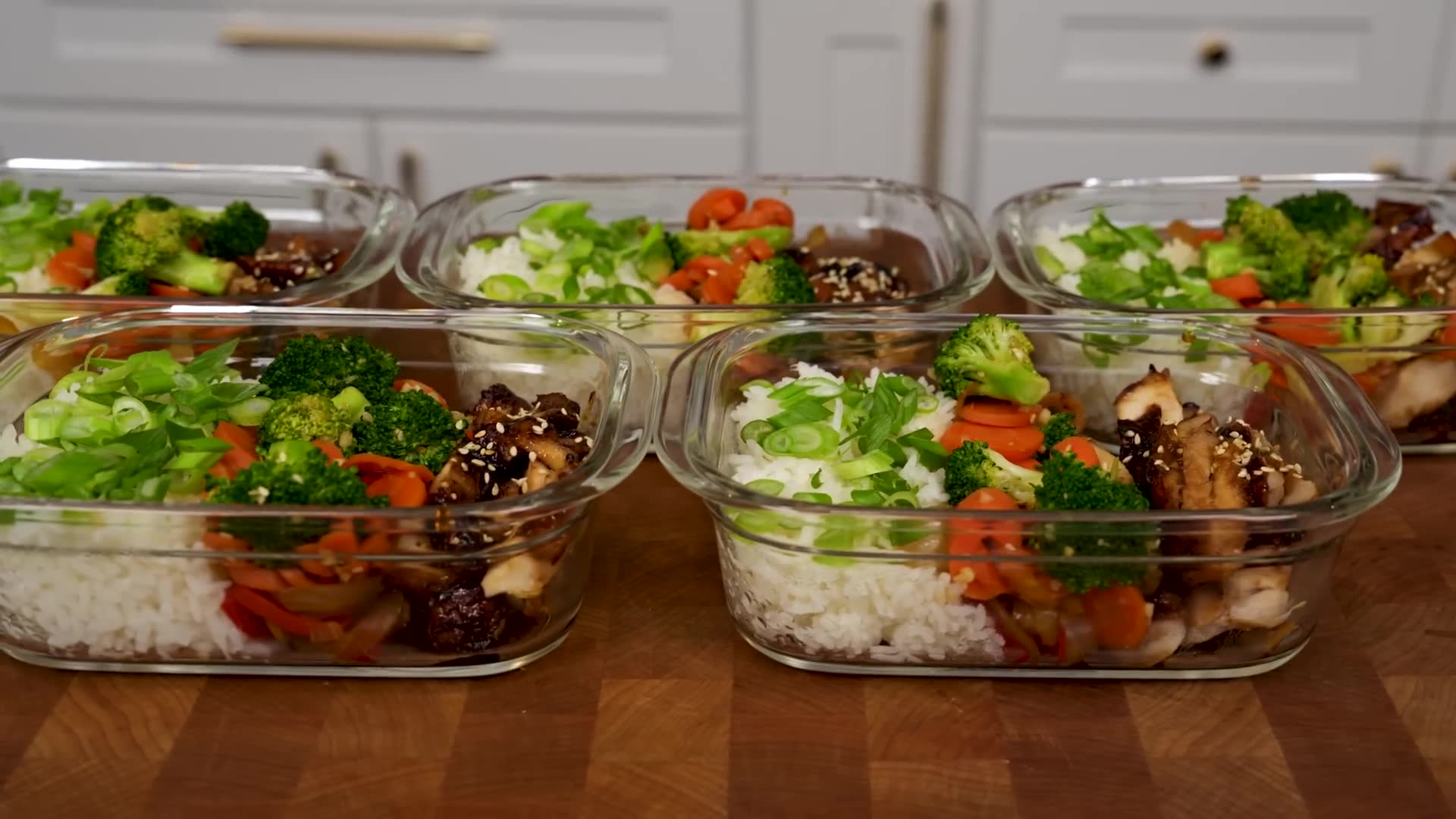 Simple teriyaki chicken meal prep on a budget