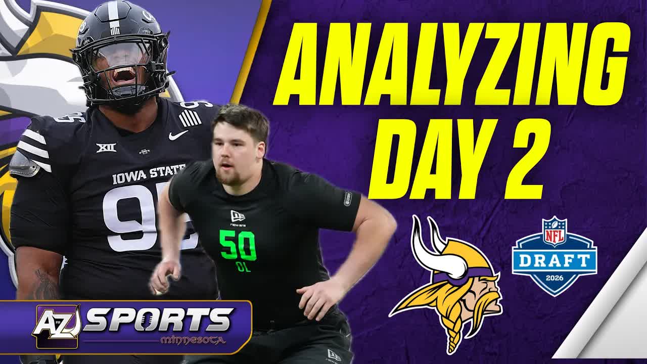 The Vikings Make 4 Picks + A HUGE Trade On Day 2 of the NFL Draft: Full Reaction and Analysis