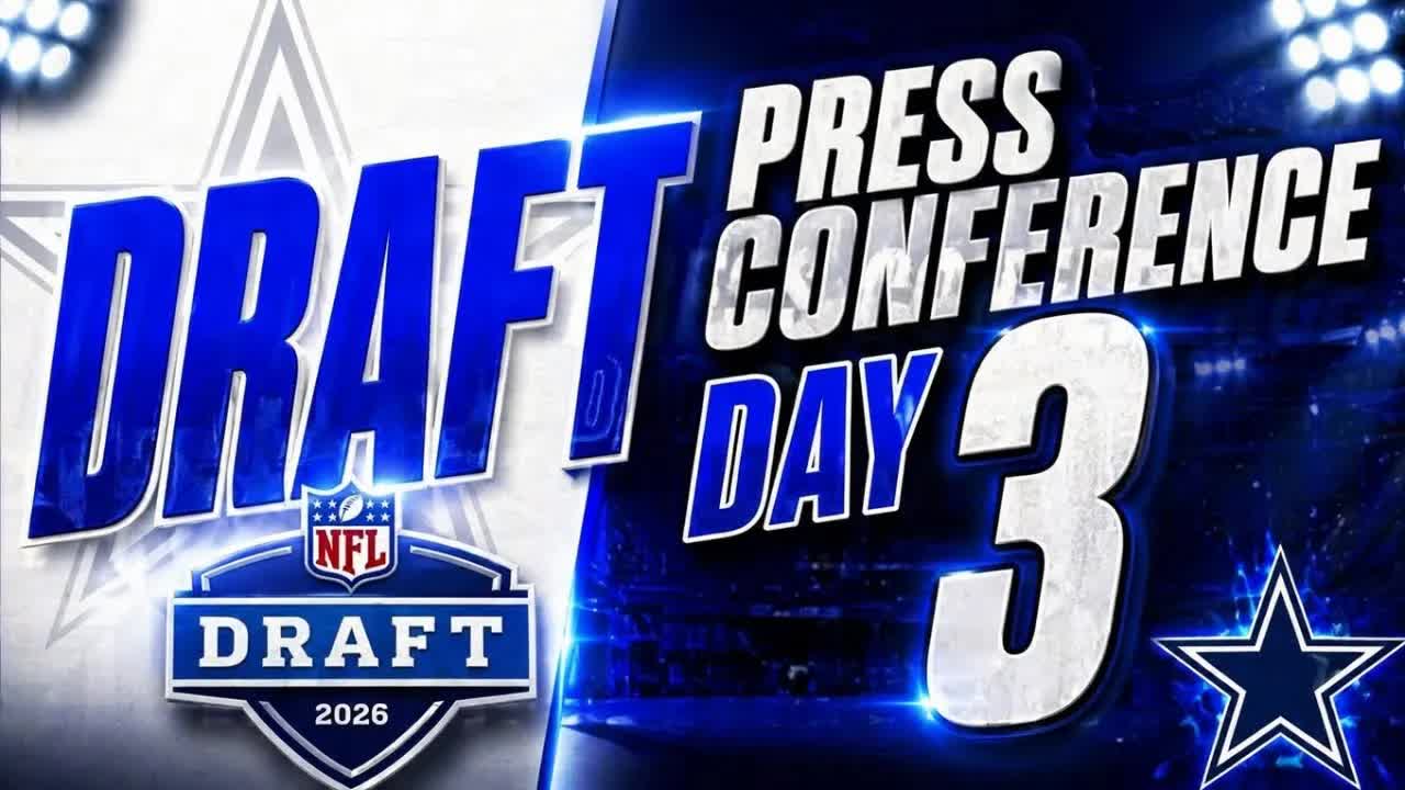 Cowboys NFL DRAFT DAY 3 LIVE REACTIONS Press Confrence + MORE