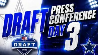 Cowboys NFL DRAFT DAY 3 LIVE REACTIONS Press Confrence + MORE