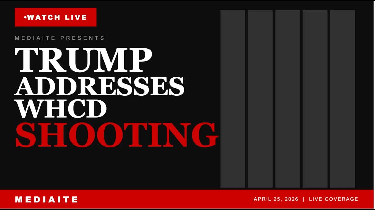 Trump Addresses White House Correspondents' Dinner Shooting