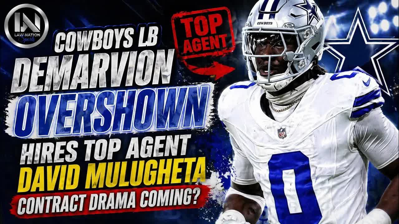 Cowboys LB DeMarvion Overshown Hires Top Agent David Mulugheta Contract Drama Coming?